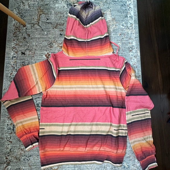 ‼️RARE‼️🎸AVIATOR NATION 🎸🔥NWT🔥 Serape Ninja Pullover Hoodie in
Pink— S - Picture 14 of 15